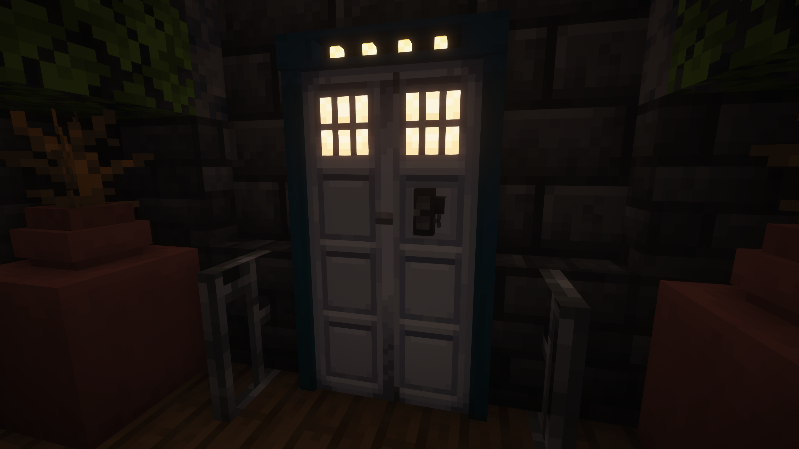 Police Box Interior Door